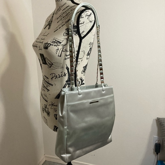 Nine West silver/gray purse - Picture 2 of 15